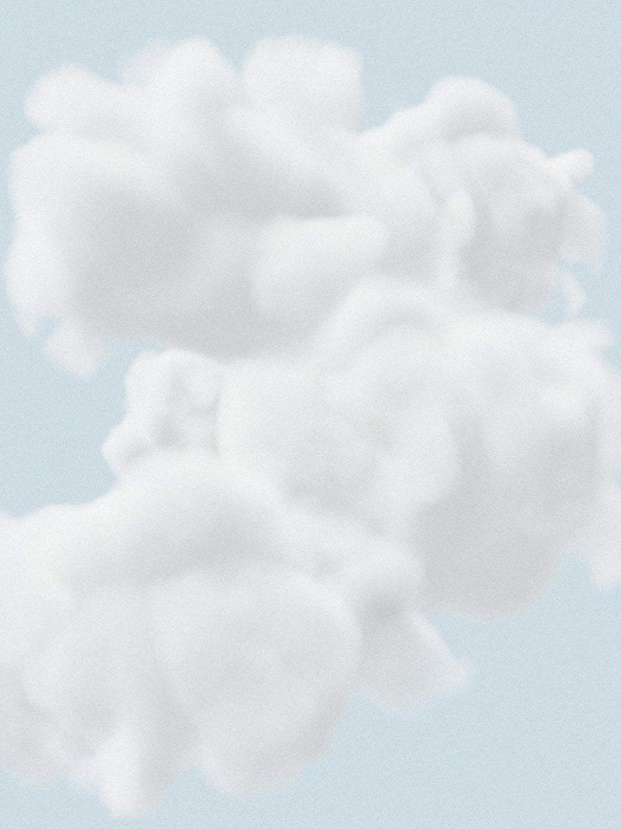 Cielos azules y nubes digitales IV